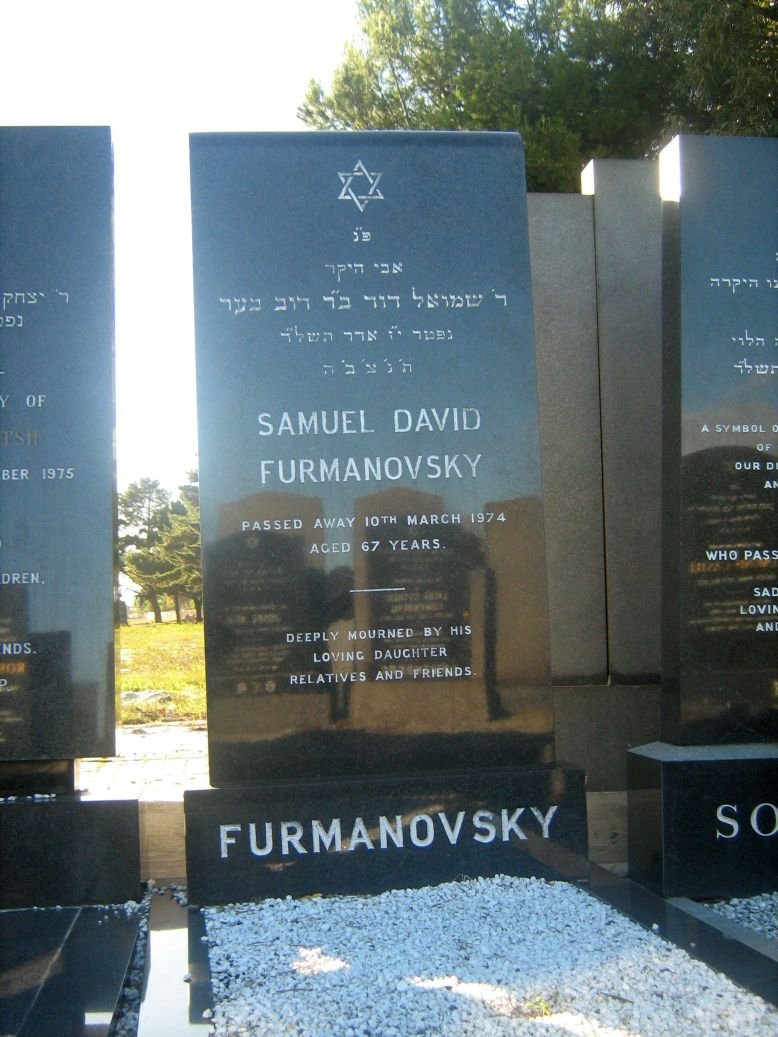 FURMANOVSKY Samuel David -1974
