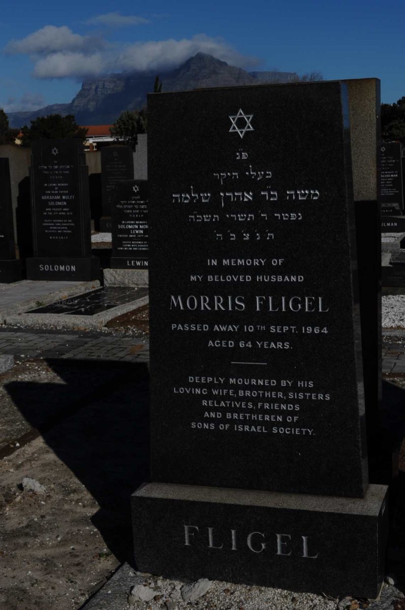 FLIGEL Morris -1964 &amp; Jenny MENDEL 1910-1991