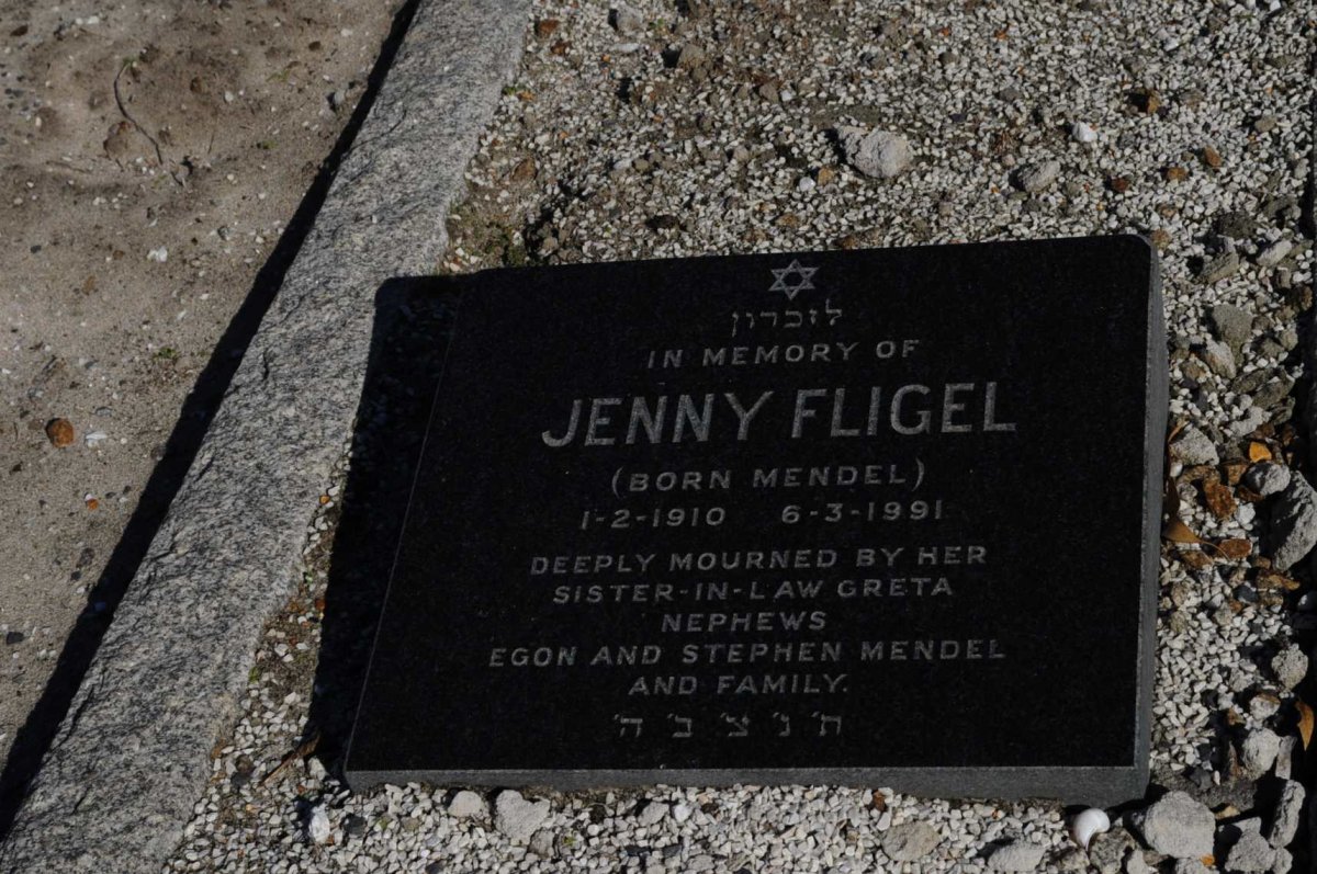 FLIGEL Morris -1964 &amp; Jenny MENDEL 1910-1991