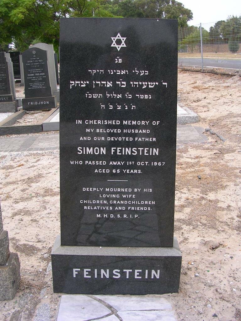 FEINSTEIN Simon -1967
