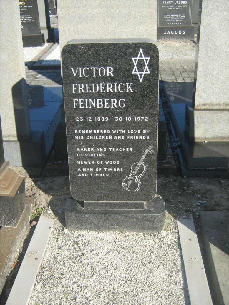 FEINBERG Victor Frederick 1889-1972