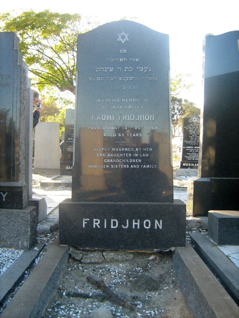 FRIDJHON Naomi -1968