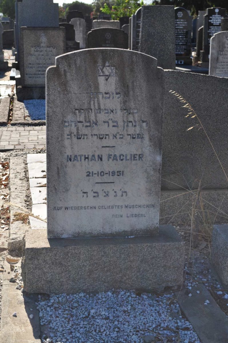 FACLIER Nathan -1951