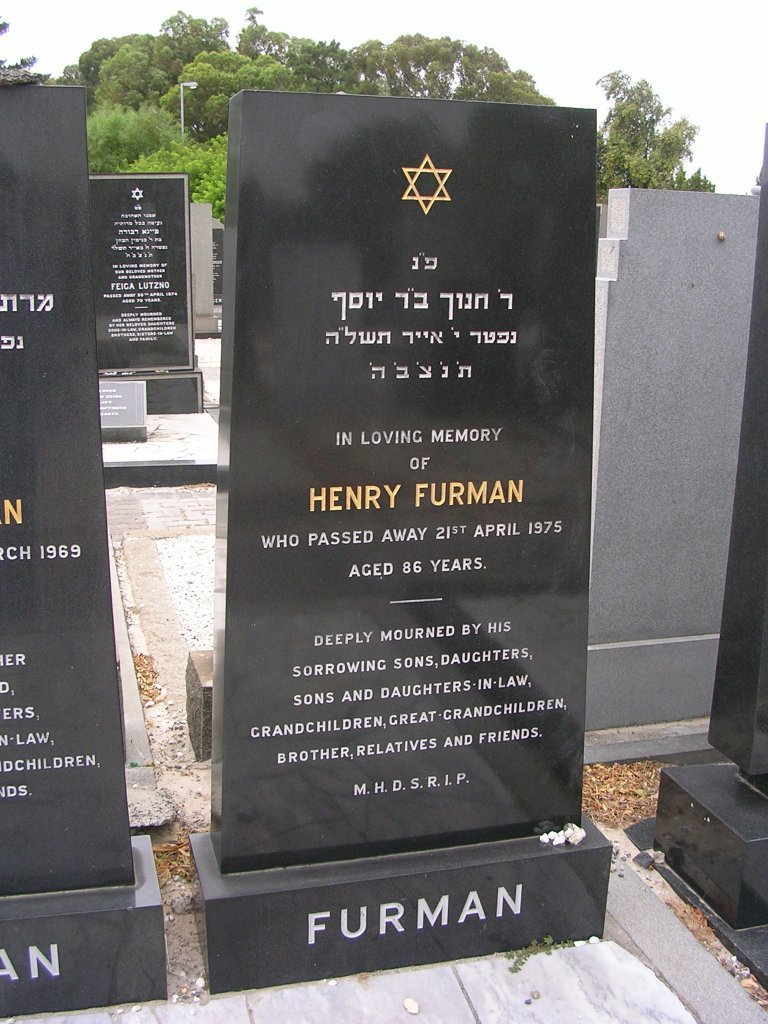 FURMAN Henry -1975