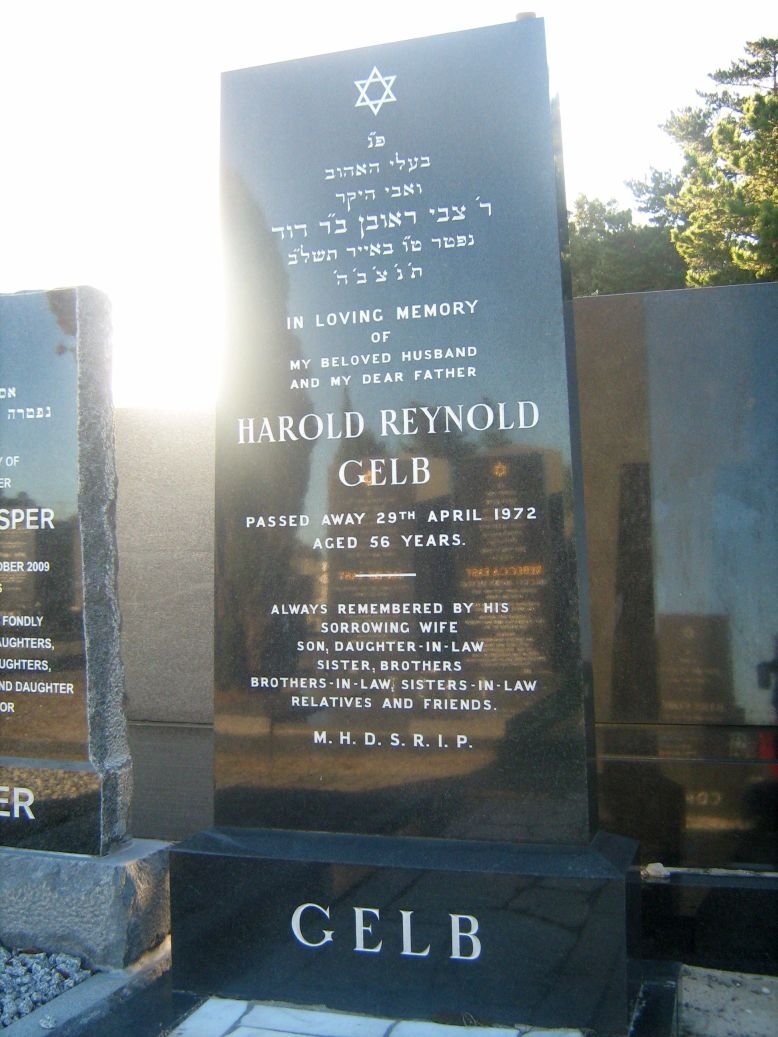 GELB Harold Reynold -1972