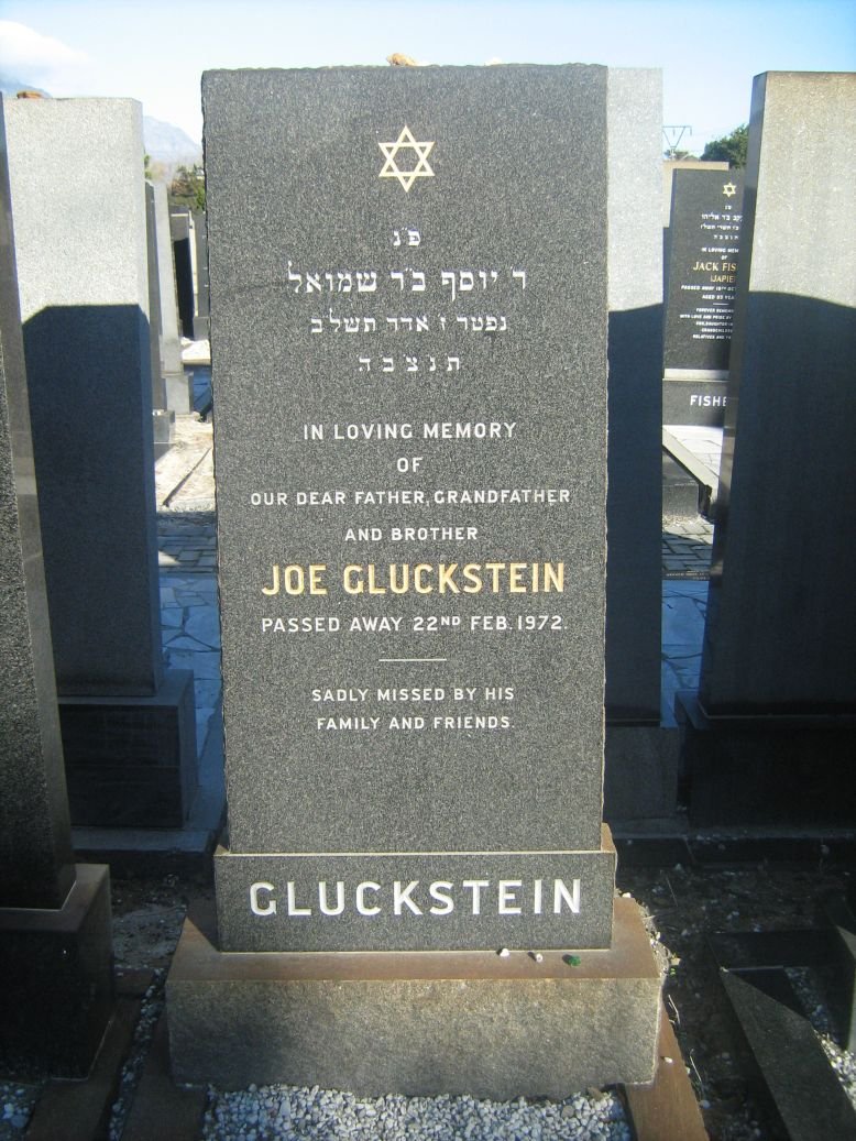 GLUCKSTEIN Joe -1972