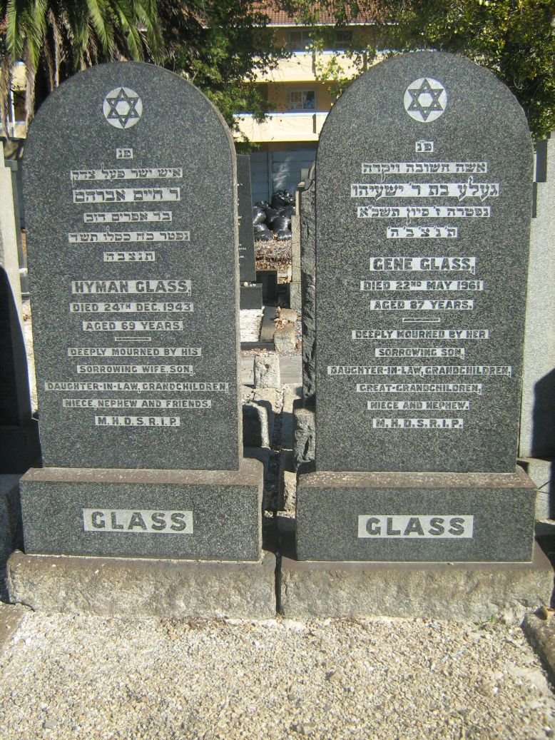 GLASS Hyman -1943 &amp; Gene -1961