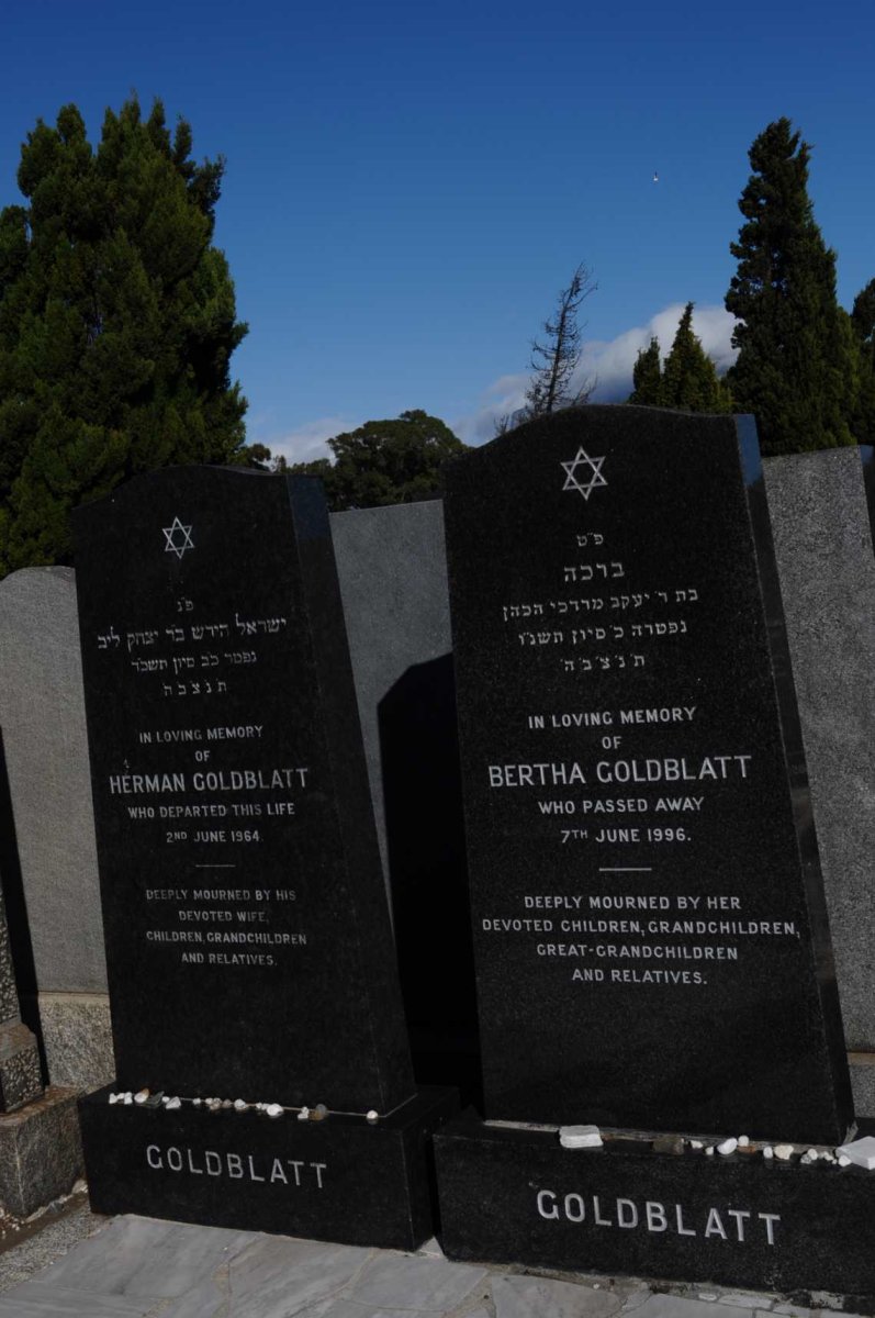 GOLDBLATT Herman -1964 &amp; Bertha -1996