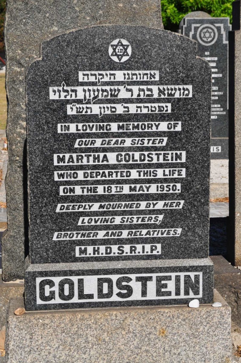 GOLDSTEIN Martha -1950