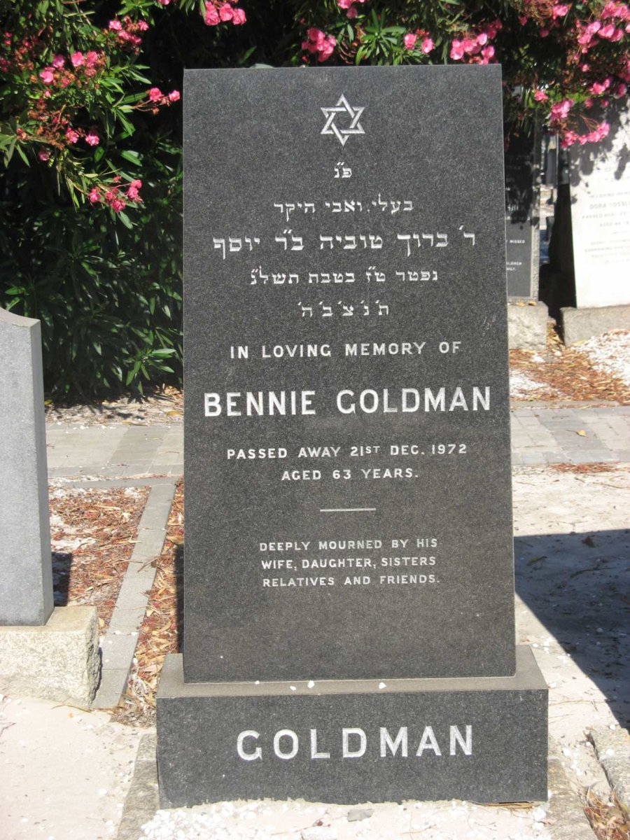 GOLDMAN Bennie -1972