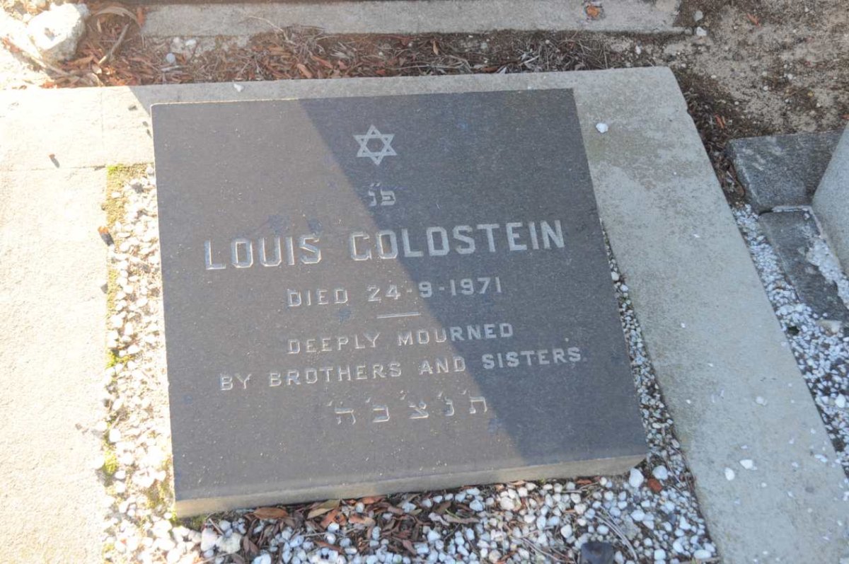 GOLDSTEIN Louis -1971