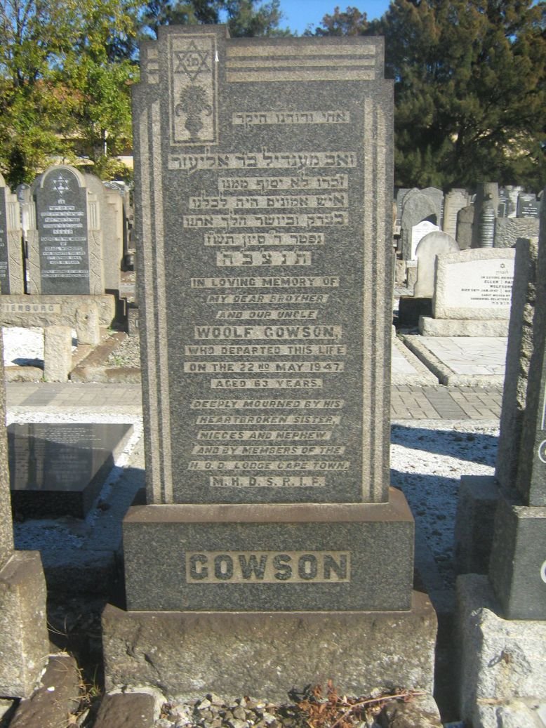GOWSON Woolf -1947