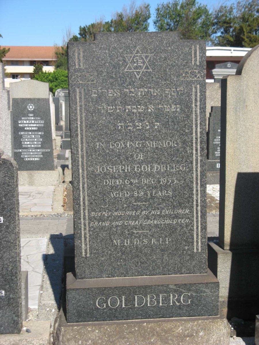 GOLDBERG Joseph -1953