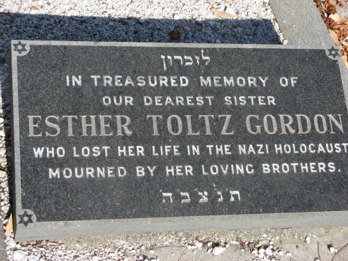 GORDON Esther Toltz
