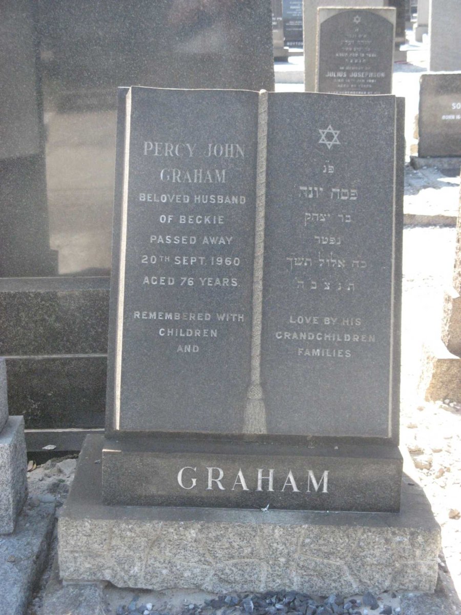 GRAHAM Percy John -1960
