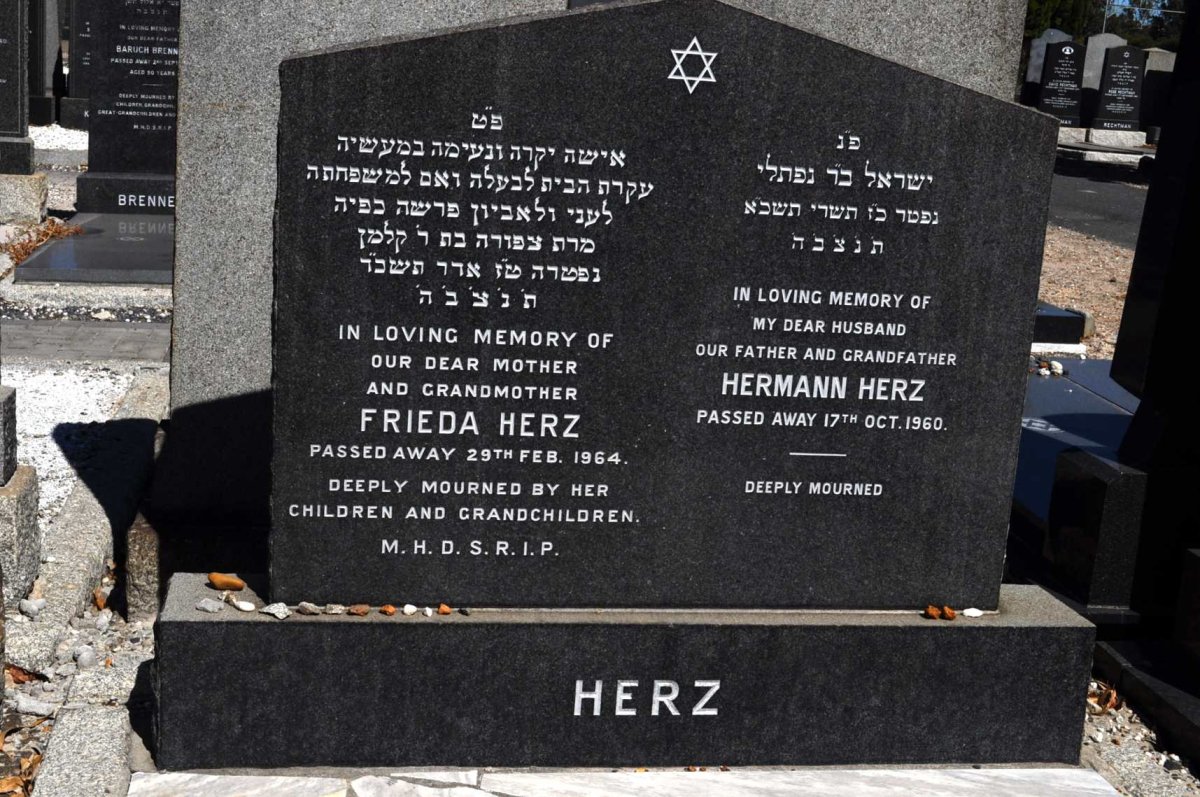 HERZ Hermann -1960 &amp; Frieda -1964