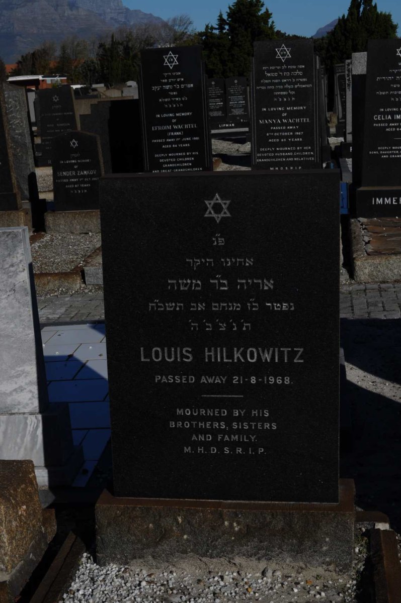 HILKOWITZ Louis -1968