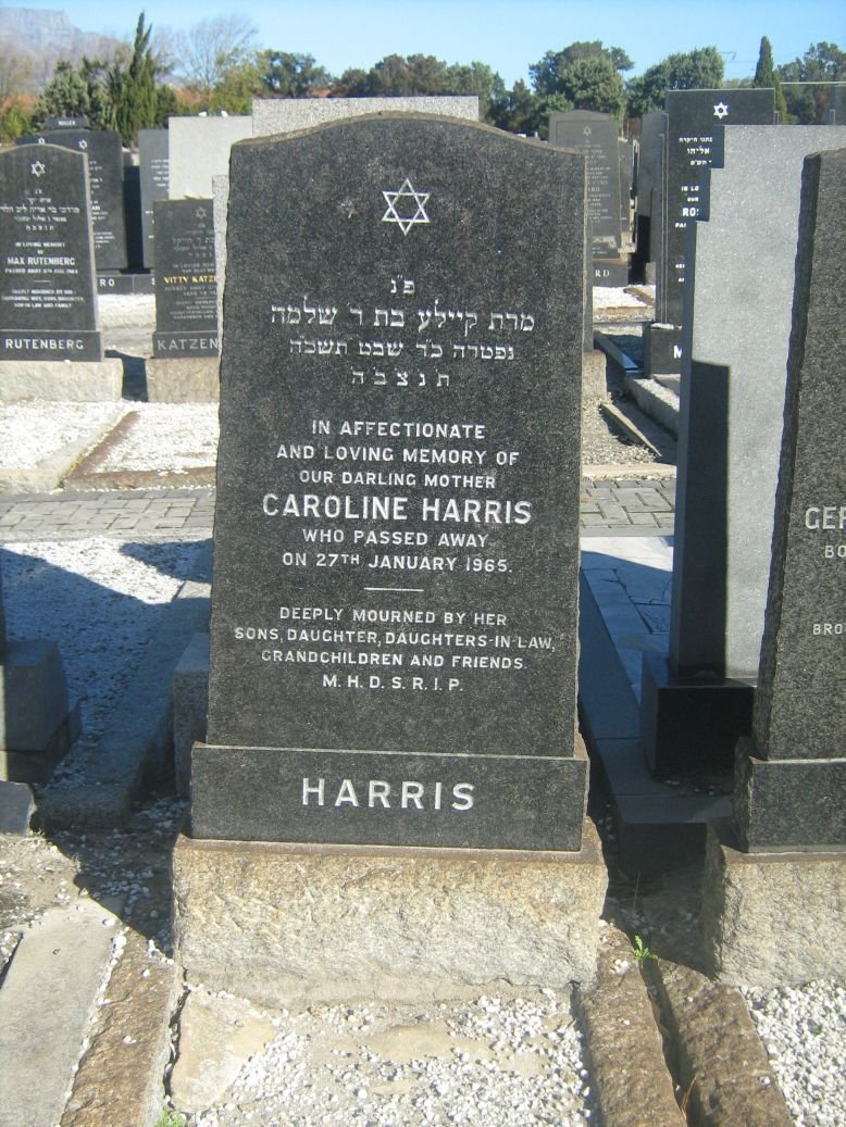 HARRIS Caroline -1965