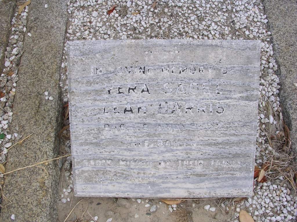 HARRIS Vera Sacel Leah