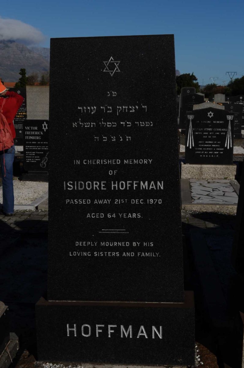 HOFFMAN Isidore -1970