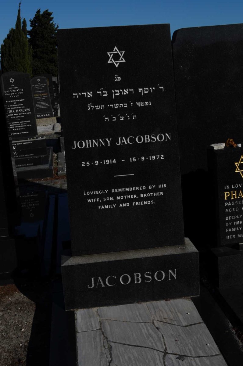 JACOBSON Johnny 1914-1972