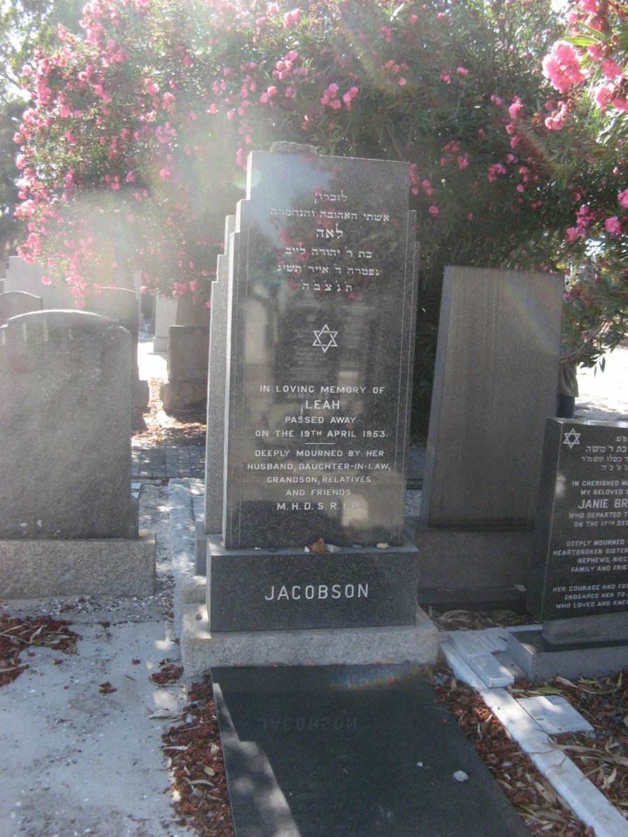 JACOBSON Leah -1953