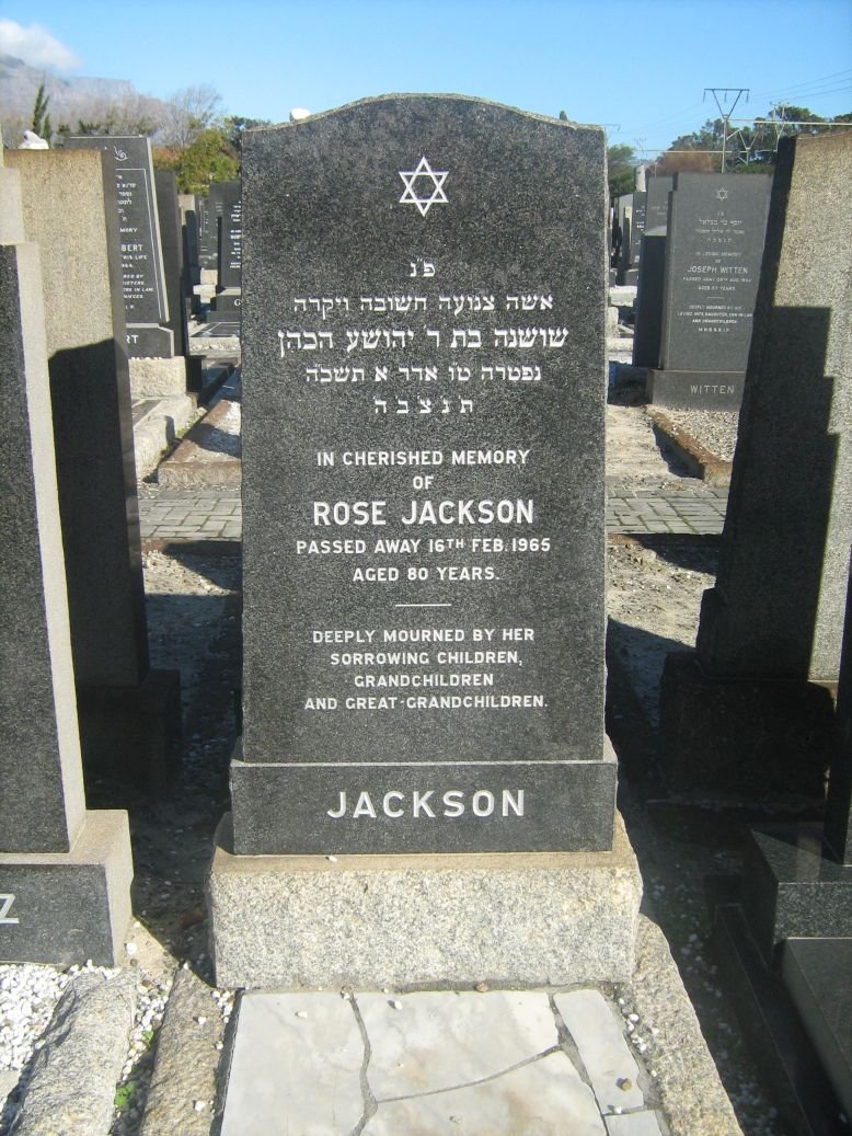 JACKSON Rose -1965