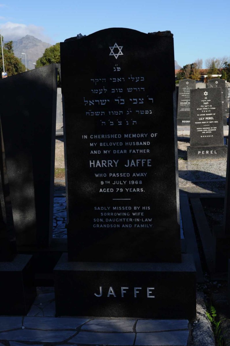 JAFFE Harry -1968