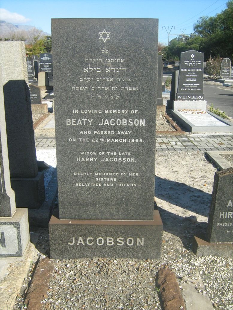 JACOBSON Beaty -1965