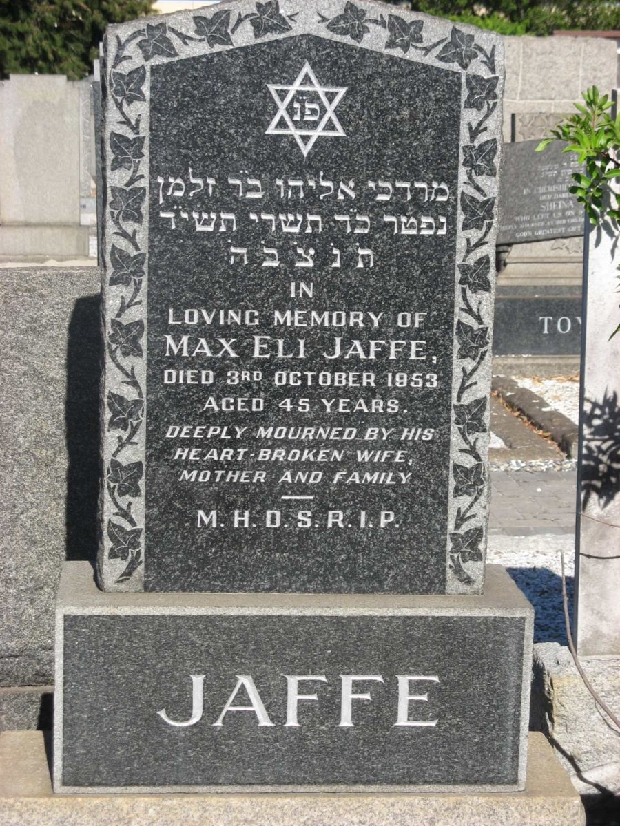 JAFFE Max Eli -1953