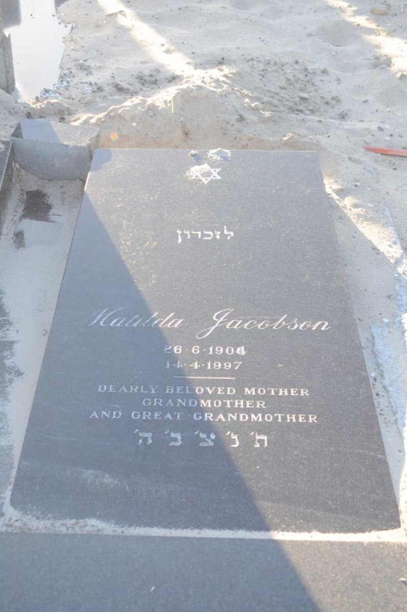 JACOBSON Matilda 1904-1997