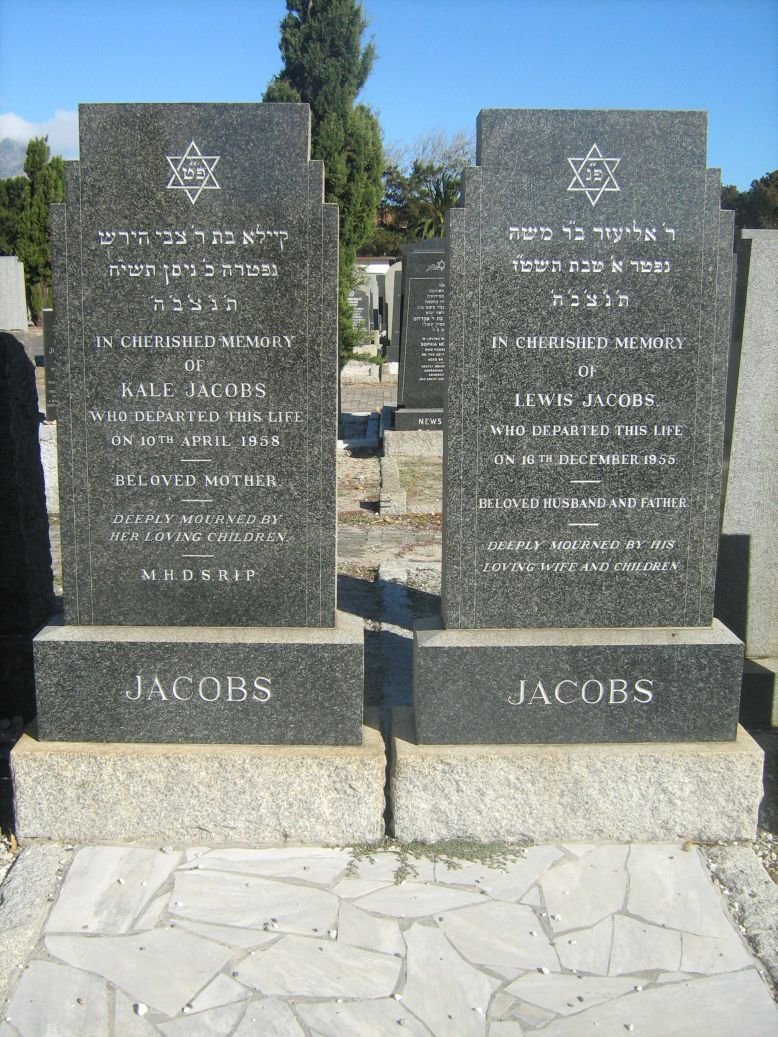 JACOBS Lewis -1955 &amp; Kale -1958