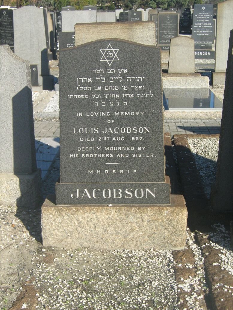 JACOBSON Louis -1967
