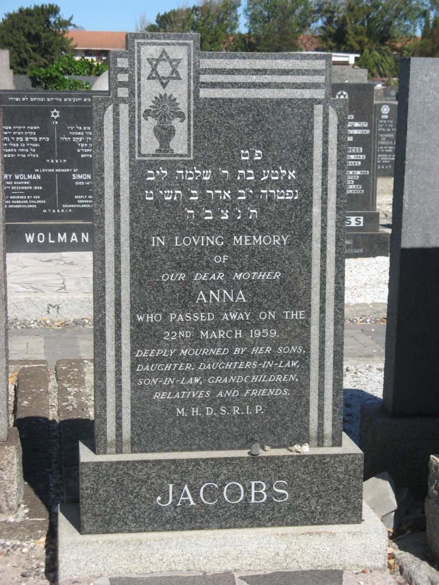 JACOBS Anna -1959