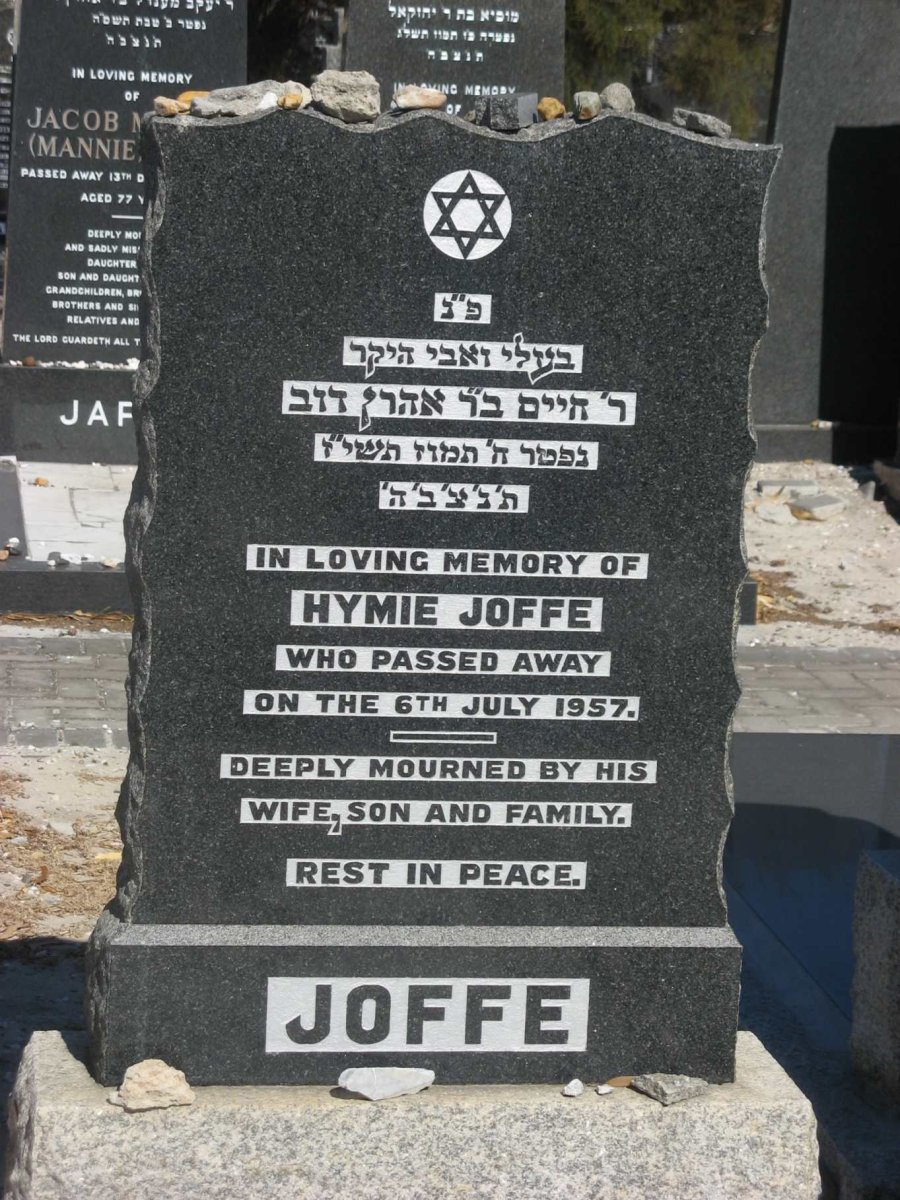 JOFFE Hymie -1957