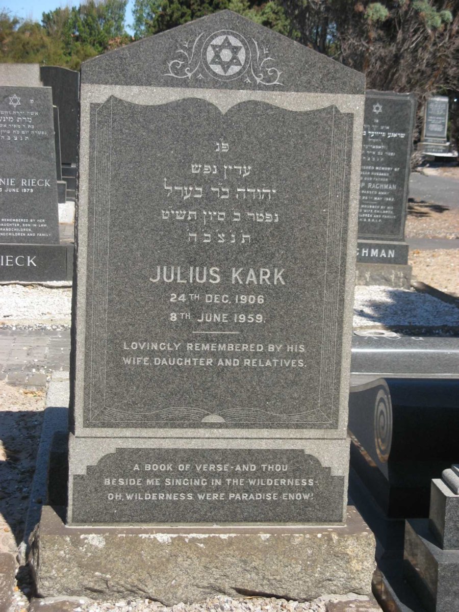 KARK Julius 1906-1959
