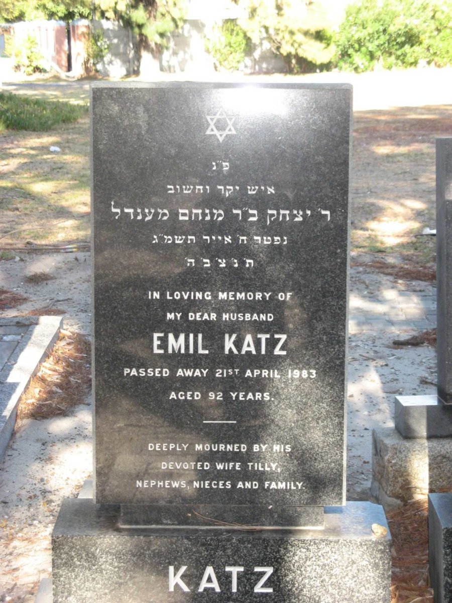 KATZ Emil -1983
