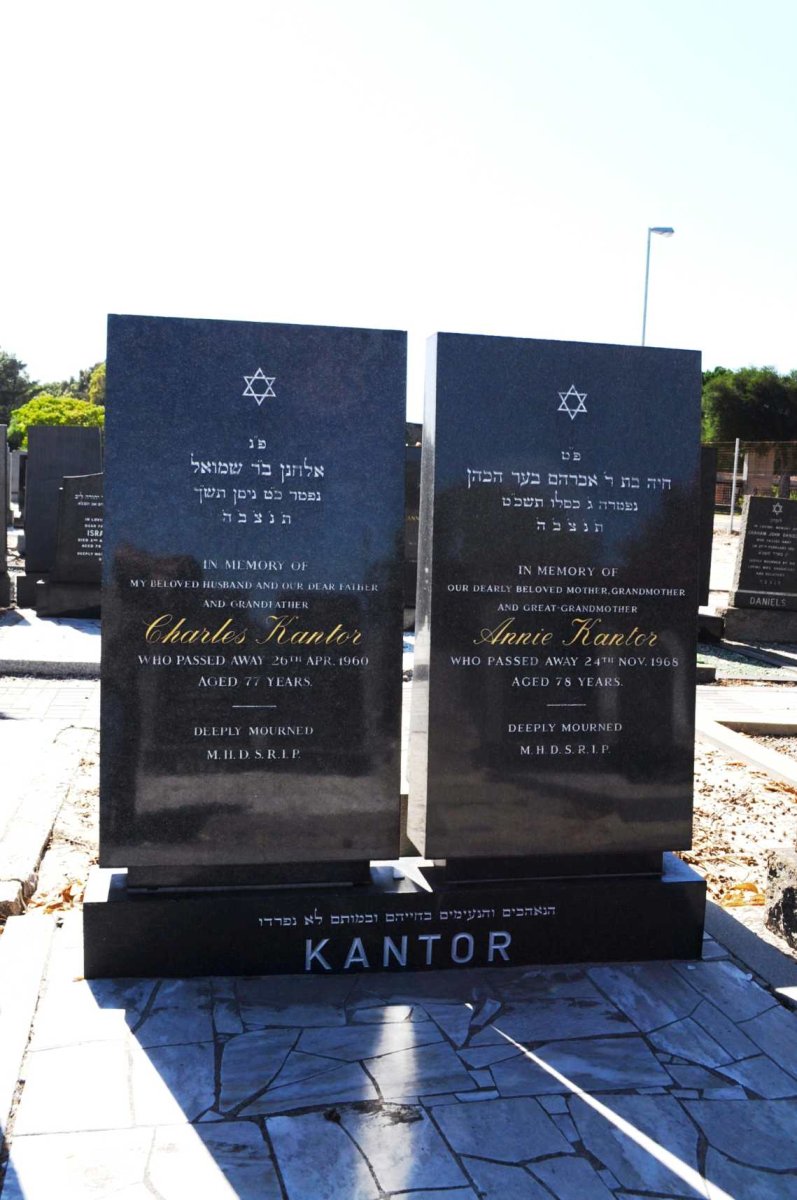 KANTOR Charles -1960 &amp; Annie -1968