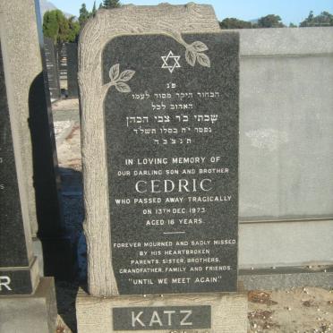 KATZ Cedric -1973