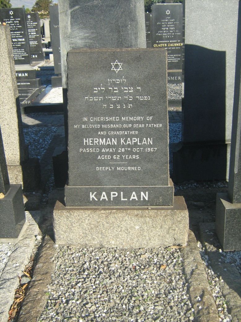 KAPLAN Herman -1967