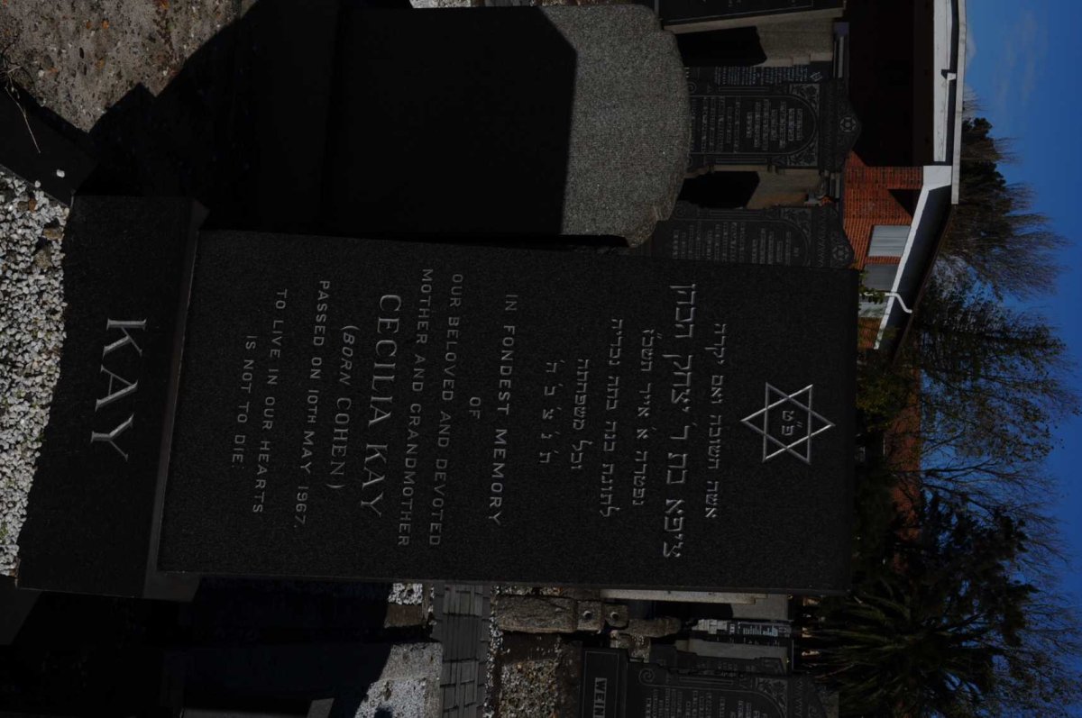KAY Cecilia nee COHEN -1967