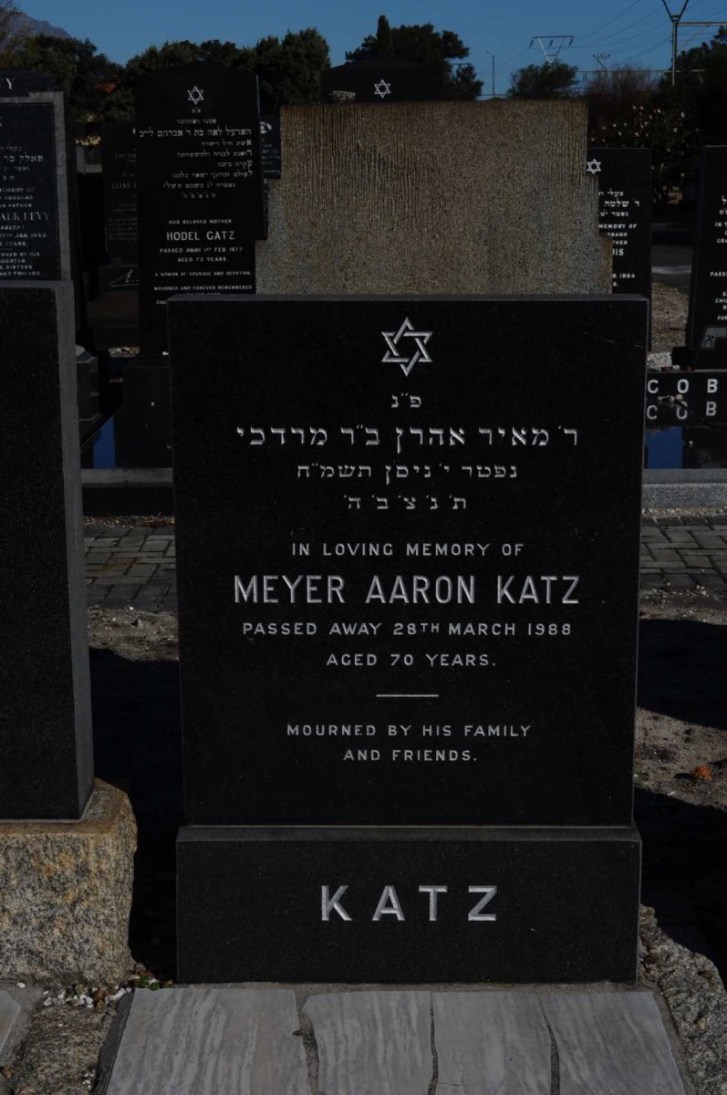 KATZ Meyer Aaron -1988