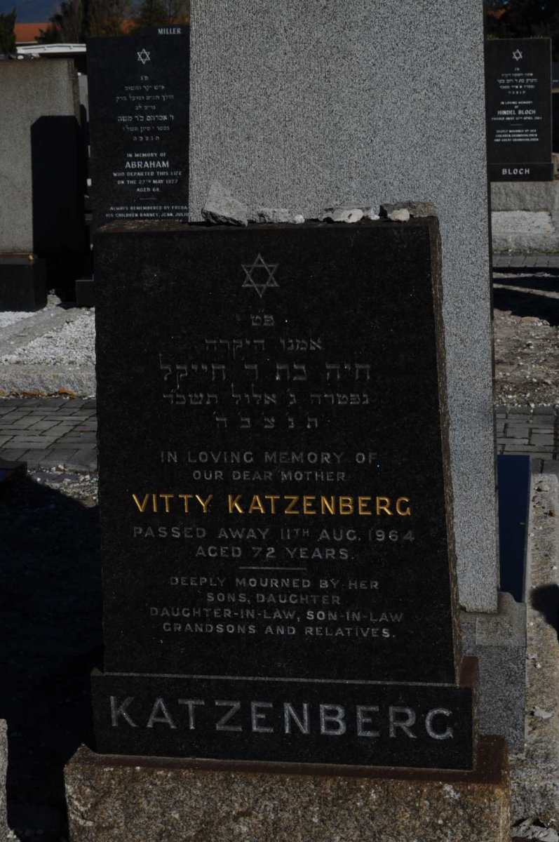 KATZENBERG Vitty -1964