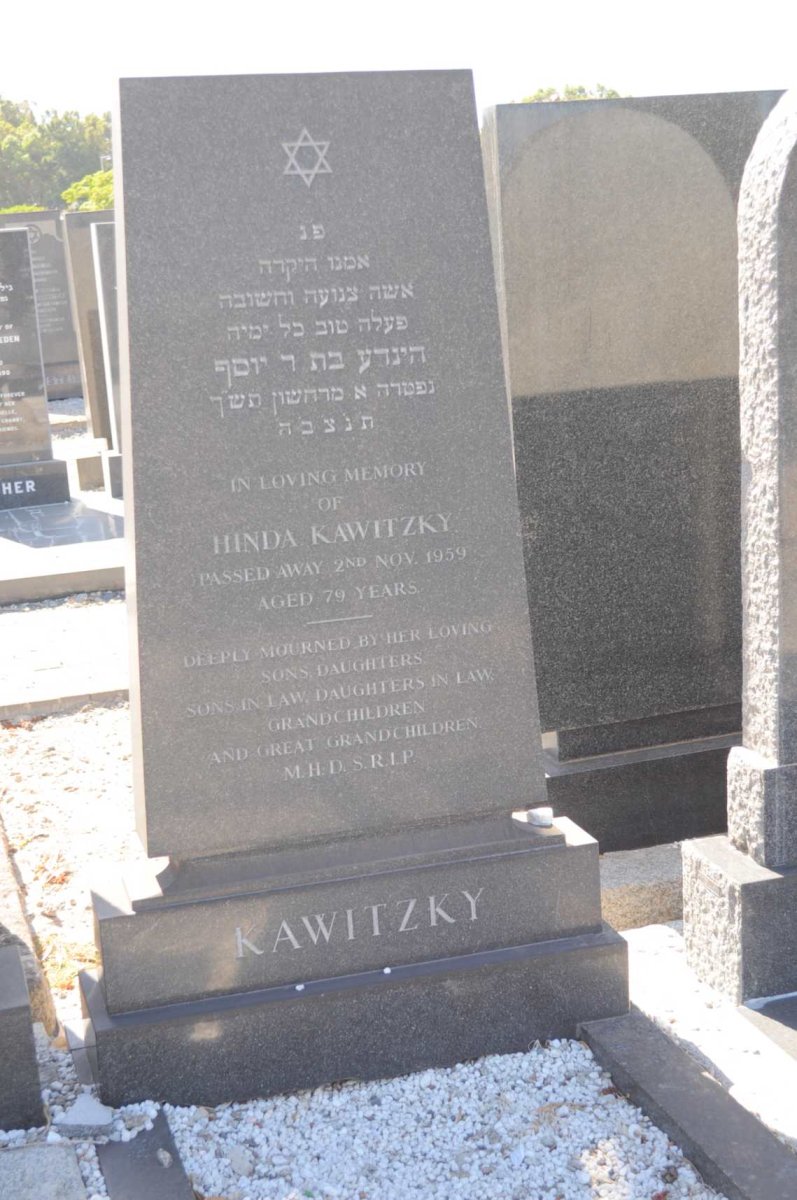 KAWITZKY Hinda -1959