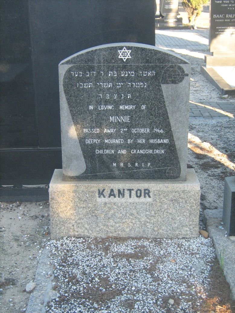 KANTOR Minnie -1966