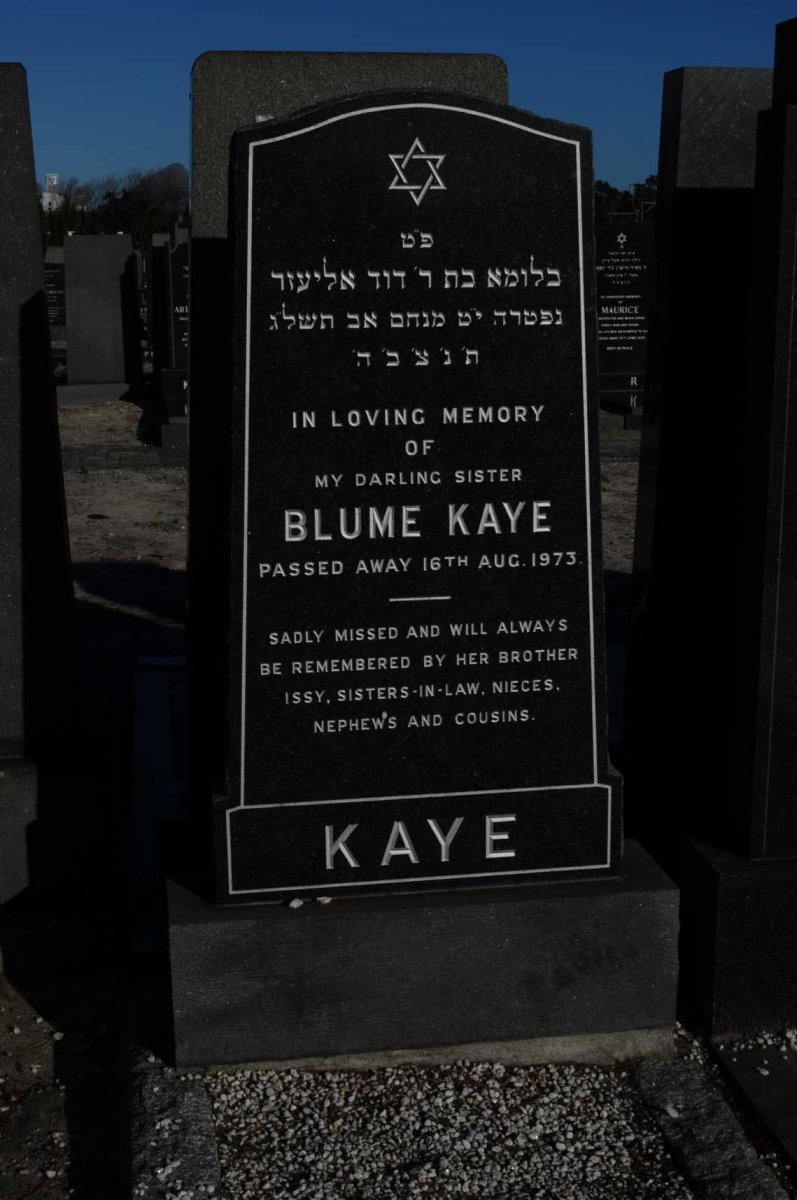 KAYE Blume -1973
