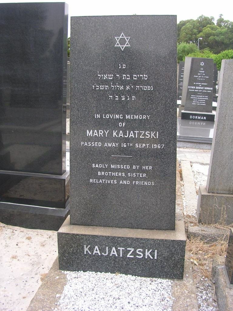 KAJATZSKI Mary -1967
