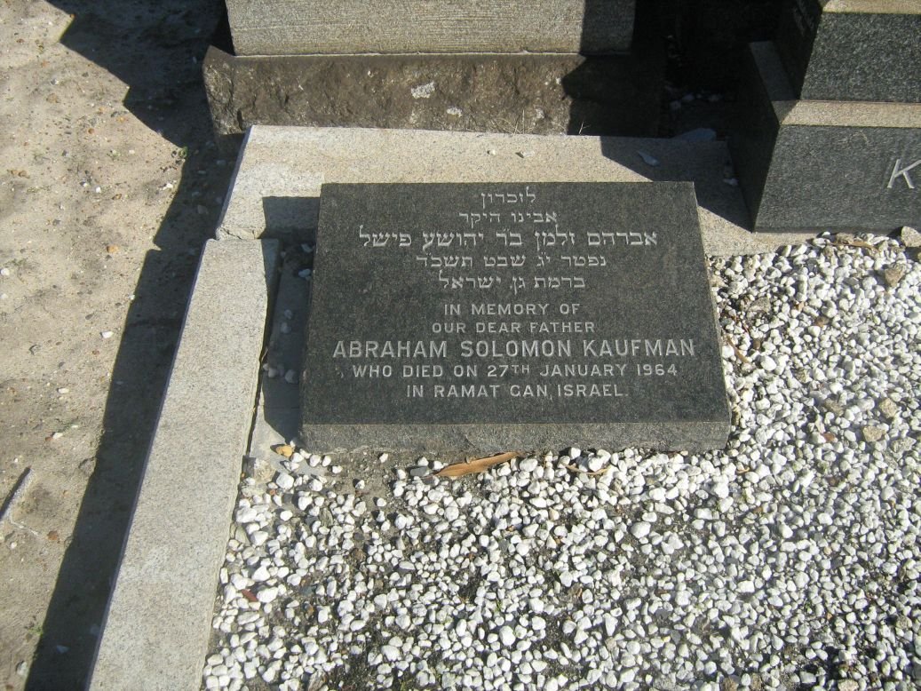 KAUFMAN Abraham Solomon -1964
