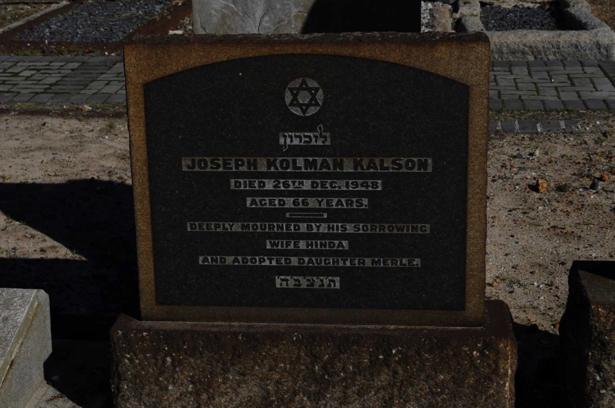 KALSON Joseph Kolman -1948