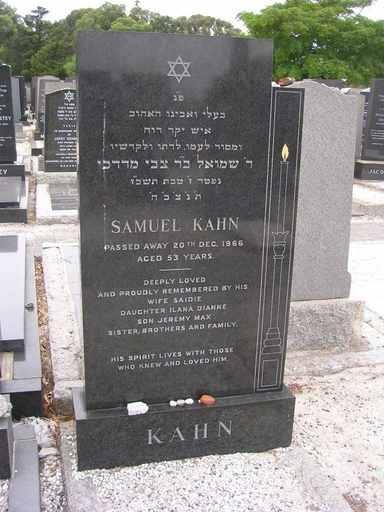KAHN Samuel -1966